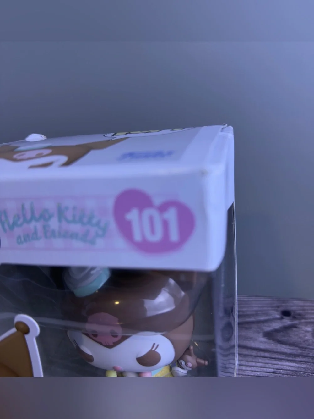 Funko Pop Kuromi #101 Hello Kitty & Friends Ice Cream Sanrio Box Damage